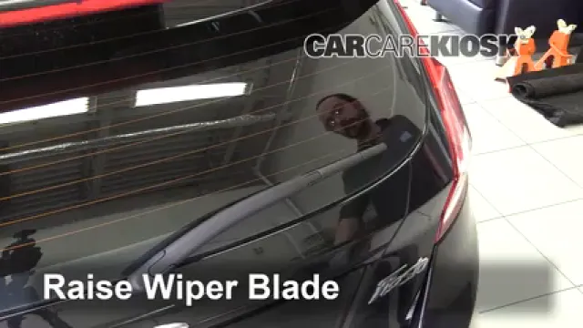 2016 Ford Fiesta ST 1.6L 4 Cyl. Turbo Windshield Wiper Blade (Rear) Replace Wiper Blade